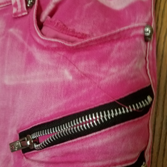 Hot pink Tripp skinny jeans - Picture 5 of 5